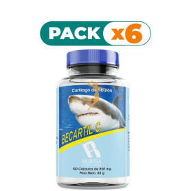 Pack 6x BECARTIL C 100 CÁPSULAS BEQUISA