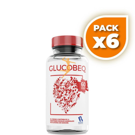 Pack 6x GLUCOBEQ 60 CÁPSULAS BEQUISA