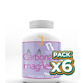 Pack 6x CARBONATO DE MAGNESIO 180Gr. BEQUISA