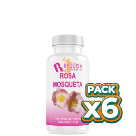 Pack 6x ROSA MOSQUETA 100 PERLAS BEQUISA