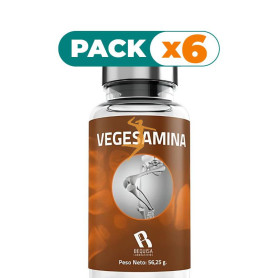 Pack 6x VEGESAMINA 90 CÁPSULAS BEQUISA