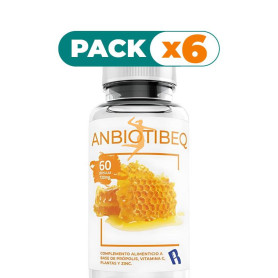 Pack 6x ANBIOTIBEQ 60 CÁPSULAS BEQUISA
