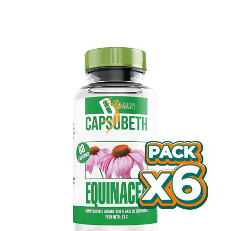Pack 6x CAPSUBETH EQUINACEA 60 CÁPSULAS BEQUISA