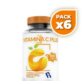 Pack 6x VITAMINA C PLUS 100 CÁPSULAS BEQUISA