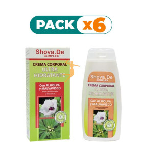 Pack 6x CREMA CORPORAL ULTRA HIDRATANTE 250Ml. SHOVA.DE