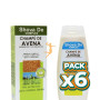 Pack 6x CHAMPÚ AVENA 250 ML SHOVA.DE