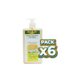 Pack 6x JABÓN AVENA 1000 ML DE SHOVA.DE