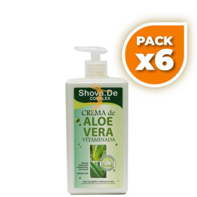 Pack 6x CREMA ALOE VERA COMPLEX 1Lt. SHOVA.DE