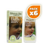 Pack 6x CREMA INFANTIL DE ALOE VERA 250 ML BABY SHOVA.DE