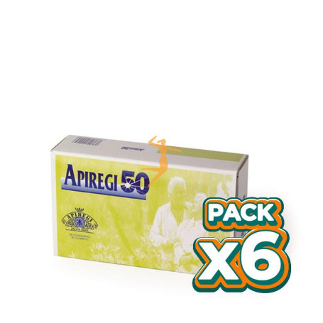 Pack 6x APIREGI 50 24 AMPOLLAS APIREGI