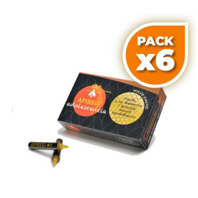 Pack 6x APIREGI ADOLESCENCIA 20 AMPOLLAS APIREGI