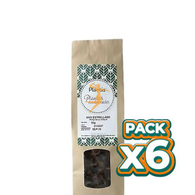 Pack 6x ANÍS ESTRELLADO BOLSA 50GR PLANTIS