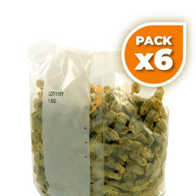 Pack 6x CARAMELOS DE REGALIZ 1KG MAESE HERBARIO