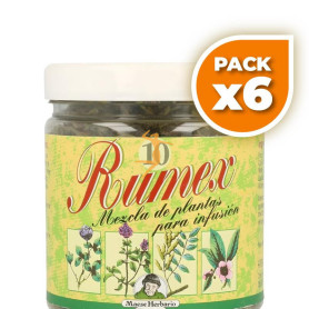 Pack 6x RUMEX 10 CONTROL DE PESO 80G MAESE HERBARIO
