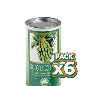 Pack 6x SOJICINA LECITINA DE SOJA (NO GMO) 500G MAESE HERBARIO