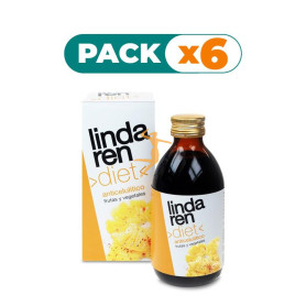 Pack 6x ANTICELULÍTICO 250Ml. LINDA REN DIET
