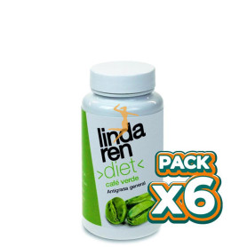 Pack 6x CAFÉ VERDE 60 CÁPSULAS LINDA REN DIET