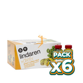Pack 6x LINDAREN GREEN COFFEE SHOT 12 VIALES ARTESANIA AGRICOLA