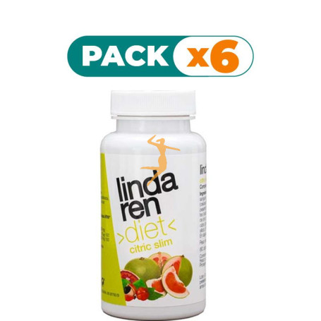 Pack 6x CITRIC SLIM 60 CÁPSULAS LINDAREN