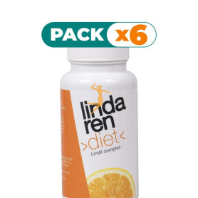 Pack 6x LINDIL COMPLEX 60 CÁPSULAS LINDAREN DIET