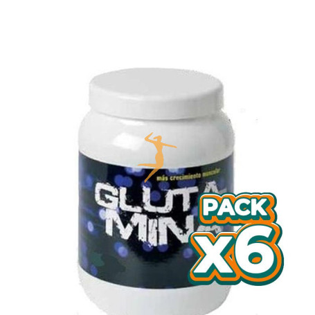 Pack 6x GLUTAMINA LIMON 300Gr. MEGAPLUS
