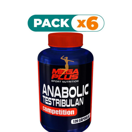 Pack 6x ANABOLIC TESTRIBULAN COMPETITION 120 CAPSULAS MEGAPLUS