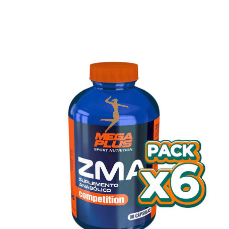 Pack 6x ZMA COMPETITION 90 CAPSULAS MEGAPLUS