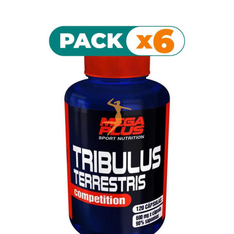 Pack 6x TRIBULUS COMPETITION 120 CAPSULAS MEGAPLUS