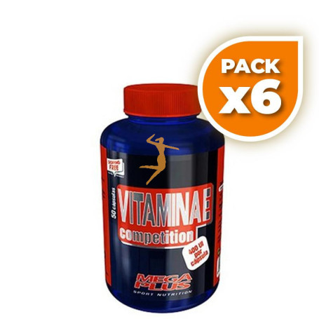 Pack 6x VITAMINA E 50 CAPSULAS MEGAPLUS