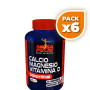 Pack 6x CALCIO + MAGNESIO + VITAMINA D COMPETITION 60 COMPRIMIDOS MEGAPLUS