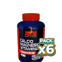 Pack 6x CALCIO + MAGNESIO + VITAMINA D COMPETITION 60 COMPRIMIDOS MEGAPLUS