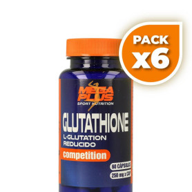 Pack 6x GLUTATHIONE COMPETITION 60 CÁPSULAS MEGAPLUS
