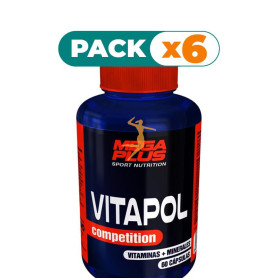 Pack 6x VITAPOL COMPETITION 60 CAPSULAS MEGAPLUS