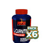 Pack 6x L-CARNITINA MASTICABLE NARANJA 50 COMPRIMIDOS MEGAPLUS