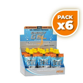 Pack 6x ENERGY GEL 100Gr. MEGAPLUS