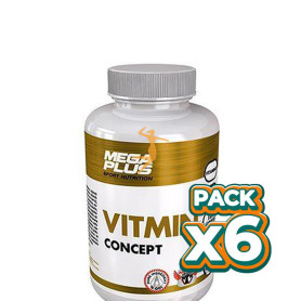 Pack 6x VITMIN CONCEPT 120 CAPSULAS MEGAPLUS