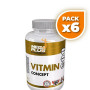 Pack 6x VITMIN CONCEPT 120 CAPSULAS MEGAPLUS