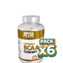 Pack 6x BCAA + GLUTAMINA CONCEPT LIMON 500Gr. MEGAPLUS