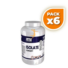 Pack 6x ISOLATE CONCEPT VAINILLA 2Kg. MEGAPLUS