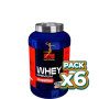 Pack 6x WHEY PREMIUM 2,5Kg. MEGAPLUS