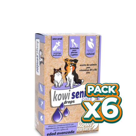 Pack 6x Kowi Senior Care, 60 ml KOWI NATURE