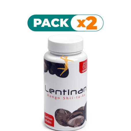 Pack 2x LENTINAN 60 CÁPSULAS PLANTIS