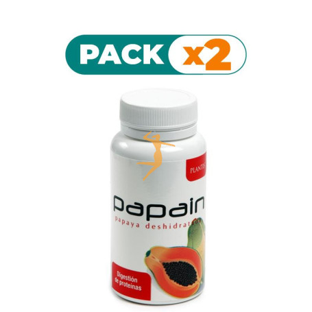 Pack 2x PAPAIN 60 CÁPSULAS PLANTIS