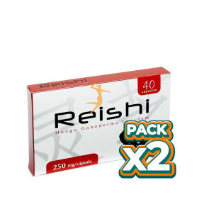 Pack 2x REISHI 40 CÁPSULAS PLANTIS