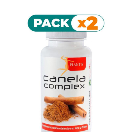 Pack 2x CANELA COMPLEX 90 CÁPSULAS PLANTIS