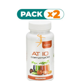Pack 2x COENZIMA Q10 AT10 60 CÁPSULAS PLANTIS