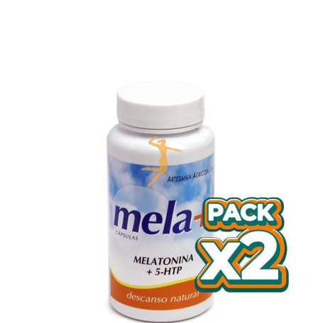 Pack 2x MELA+ 60 CÁPSULAS ARTESANIA AGRICOLA
