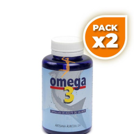 Pack 2x OMEGA 3 220 CÁPSULAS ARTESANIA AGRICOLA