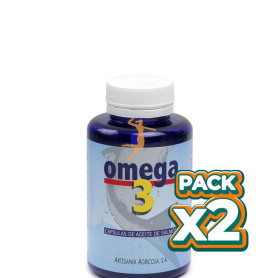 Pack 2x OMEGA 3 450 CÁPSULAS ARTESANIA AGRICOLA