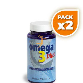 Pack 2x OMEGA 3 PLUS 90 CÁPSULAS ARTESANIA AGRICOLA
